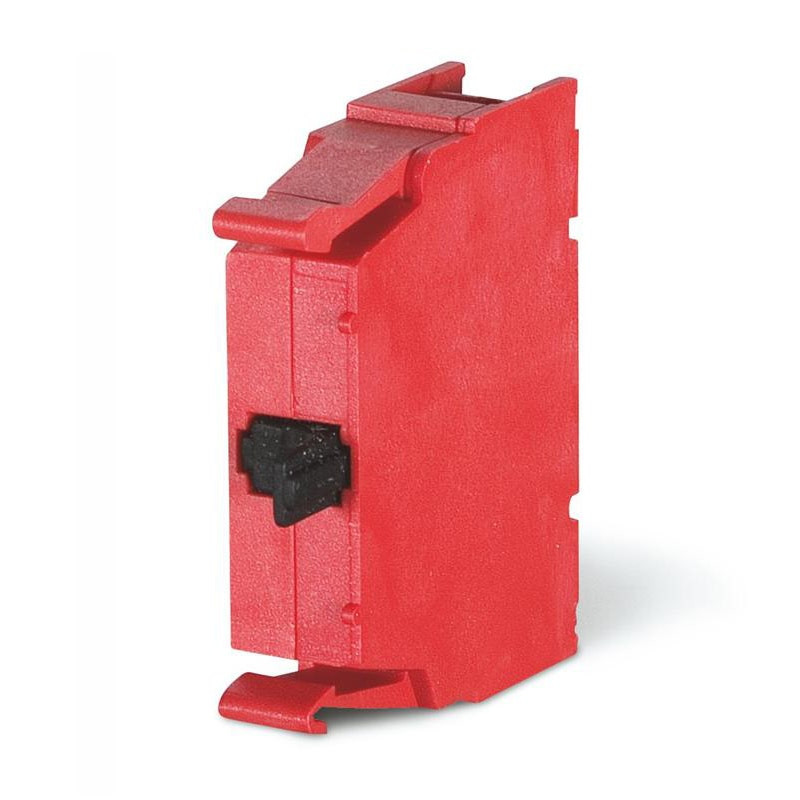 SCAME - Auxiliary Contact, NC Contact, 16A 690V~, 6A 230V~ AC15, Y2, Red