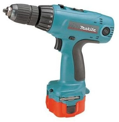 Cordless Driver Drill, 12V , Nickel Cadmium, 13mm, 1/2"