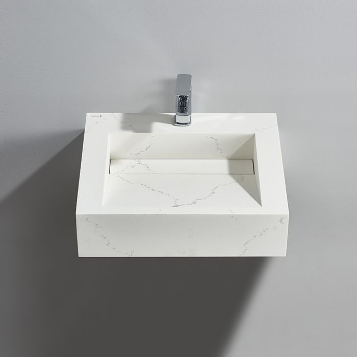Wash Basin wall hung Art#TB6003 SOFT W60