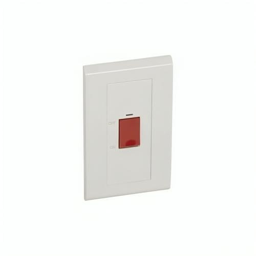 Air conditioner switch 7*14 - 45 amp with indicator lamp from Legrand (Blanco)