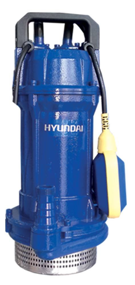 Home Submersible Pump for Fresh Water | Hyundai - Aluminum (1 HP * 1") Max Height 33m - Max Water Flow 115 L/min.