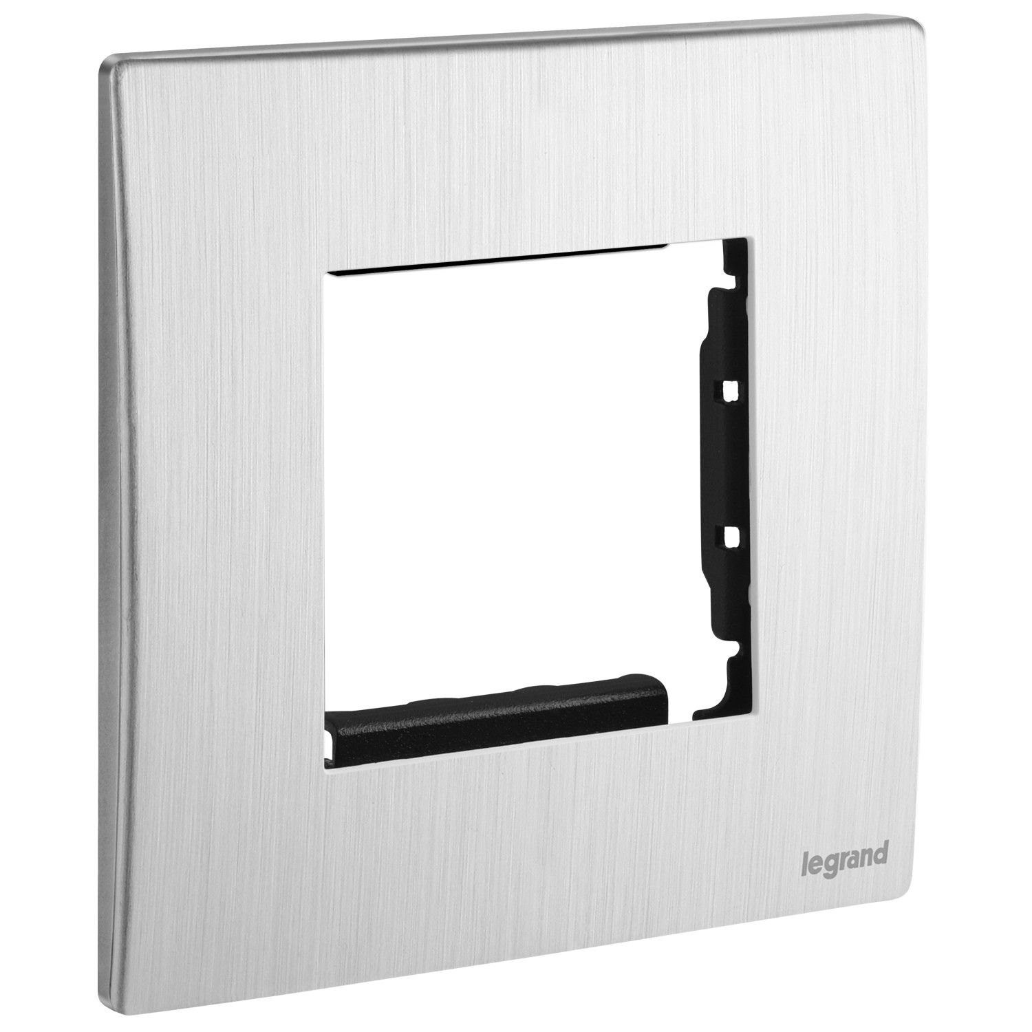 LEGRAND - Arteor Adaptor Mallia, 1 Gang, 2 Modules, Brushed Aluminium