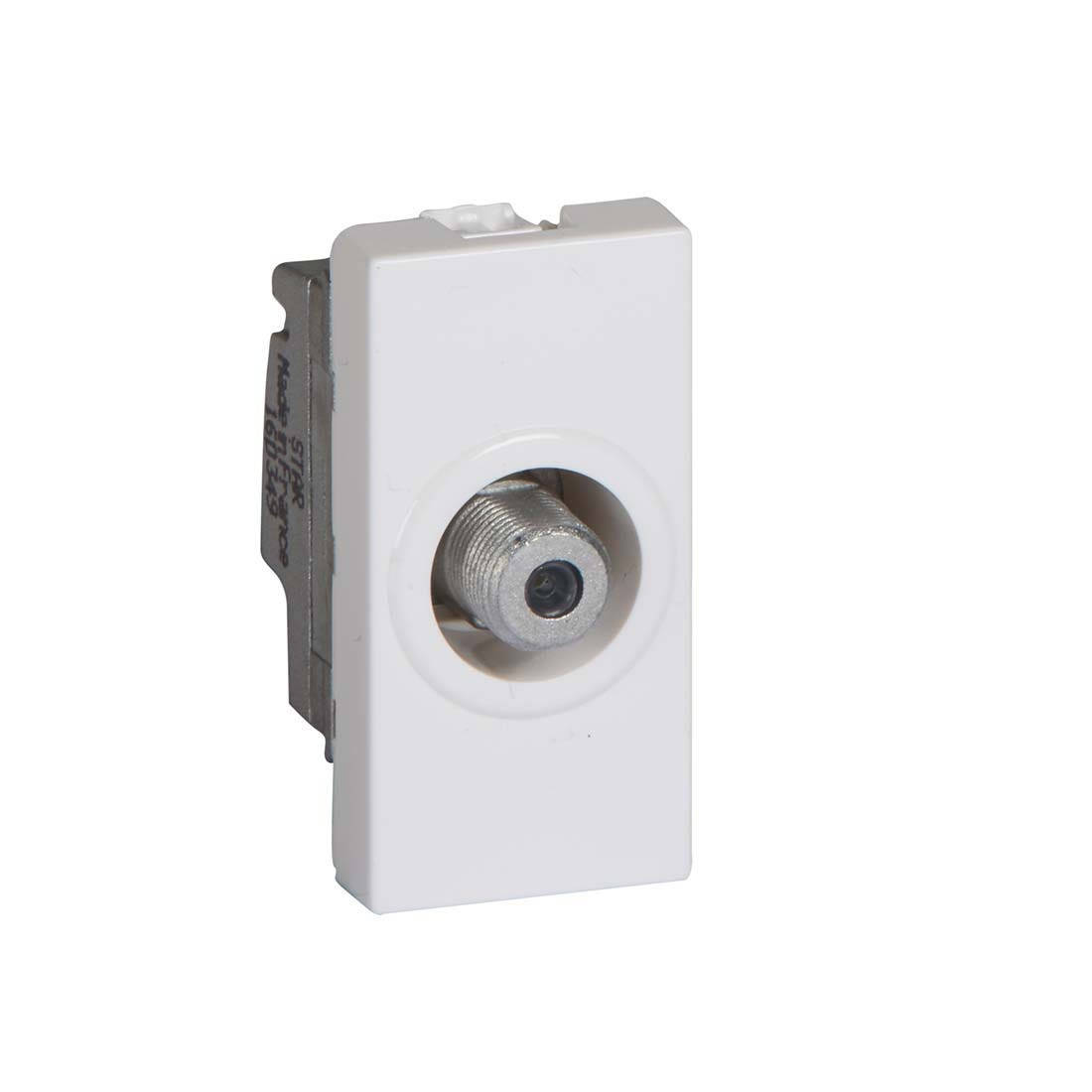 LEGRAND - TV Socket Mosaic, Single Type F, 1 Module