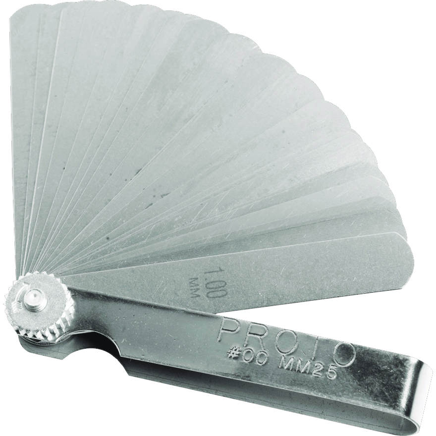 PROTO, 25 Blade Metric Feeler Gauge Set