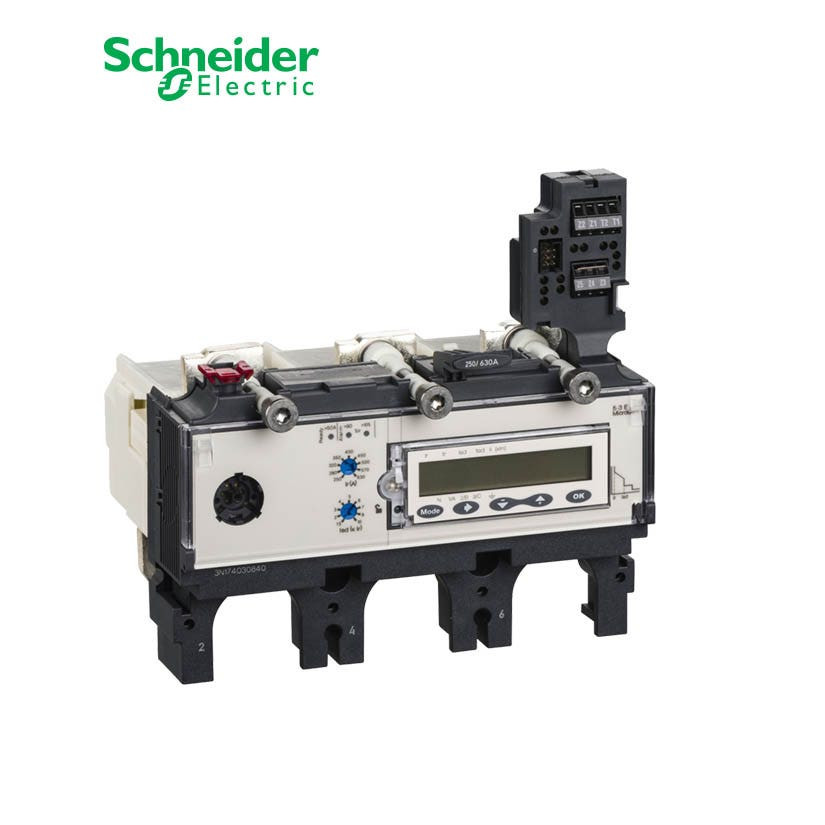 SCHNEIDER - Trip Unit MicroLogic 5.3E for ComPact NSX 630 Circuit Breakers, Electronic, 630A, 3P 3d