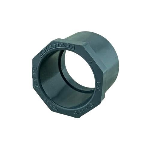 Channel Reducer Hot Water PVC, 2 x 1 1/2 inch – Pressure 80 – Gray
