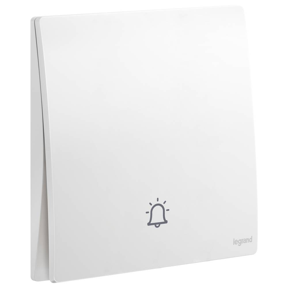 Legrand - Bell Switch - 10 A - 250 V - with Bell Sign - White