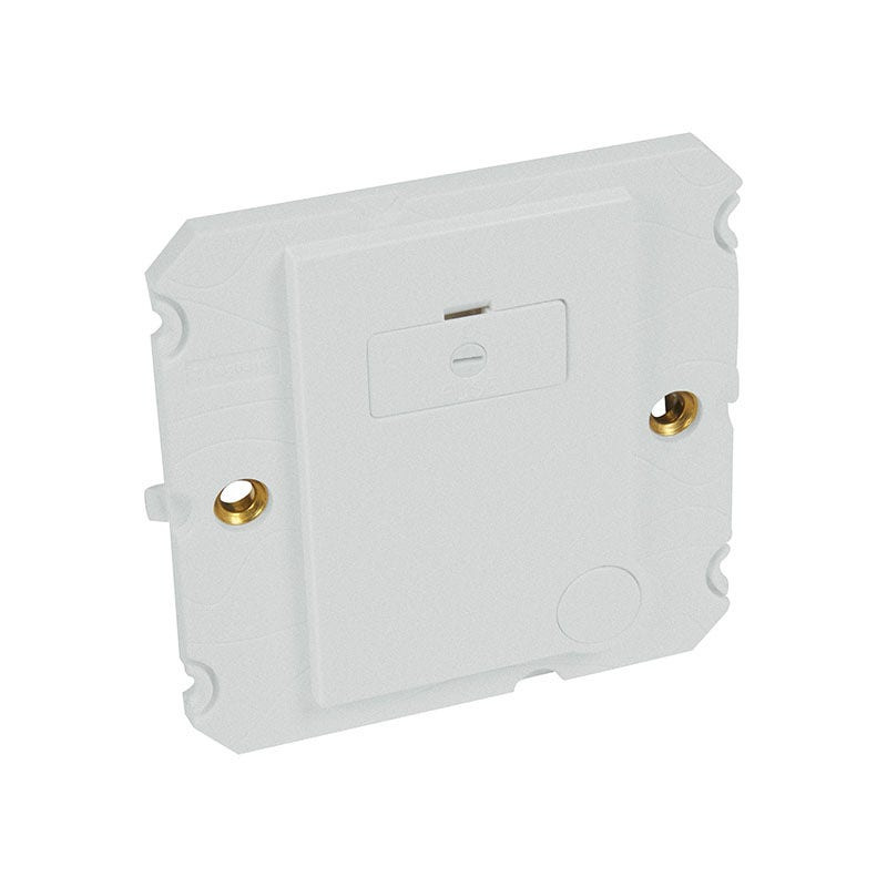 LEGRAND - Fused Connection Unit Arteor, BS 1363:4, 13A 230V, Unswitched, Soft Aluminum