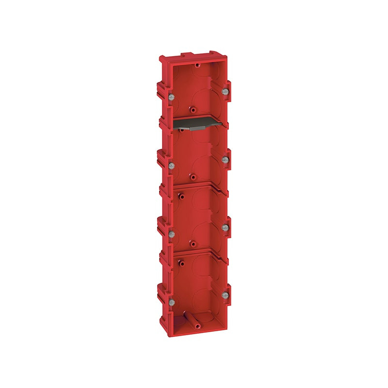 ليجراند - علبة تركيب Batibox، رباعي، 8/10 موديول، عمق 40mm، بناء