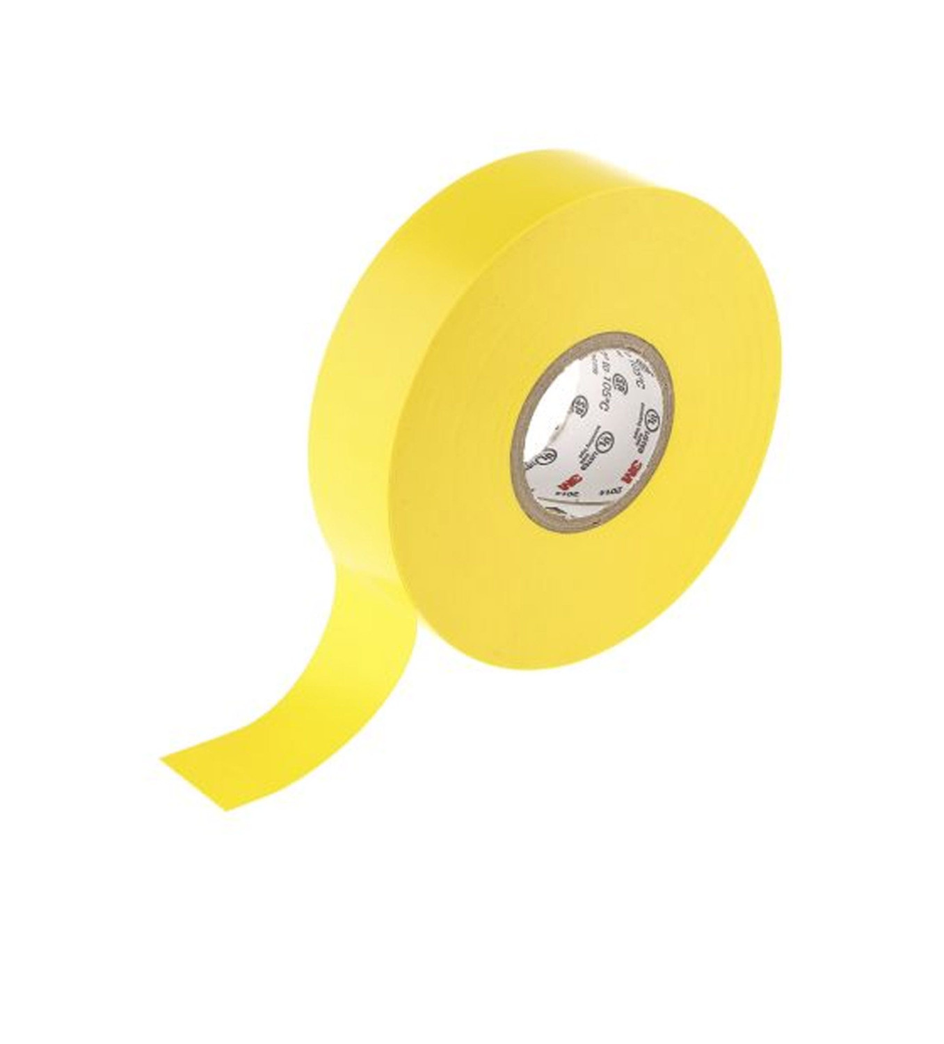 3M - Temflex 1500 Vinyl Electrical Tape, 3/4 Inch x 66 Feet, Yellow