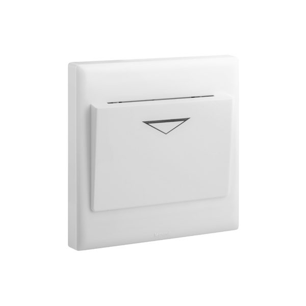 LEGRAND - Key Card Switch Eloe, 16A, 230V, 50/60Hz, White