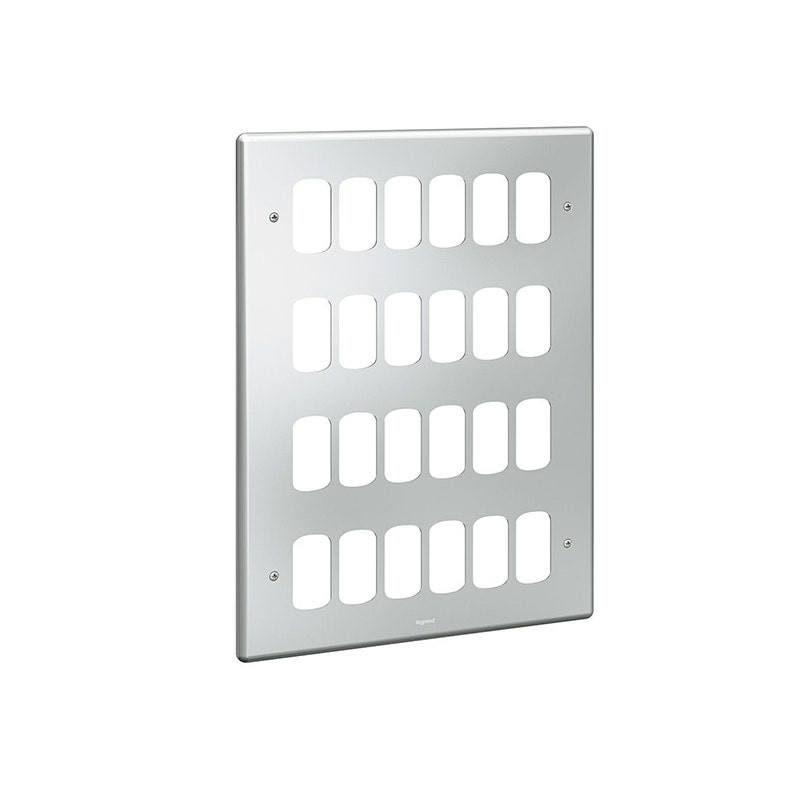 ليجراند - لوحة أمامية Synergy، ل24 Grid موديول، 4x3 مجوز، Metalclad