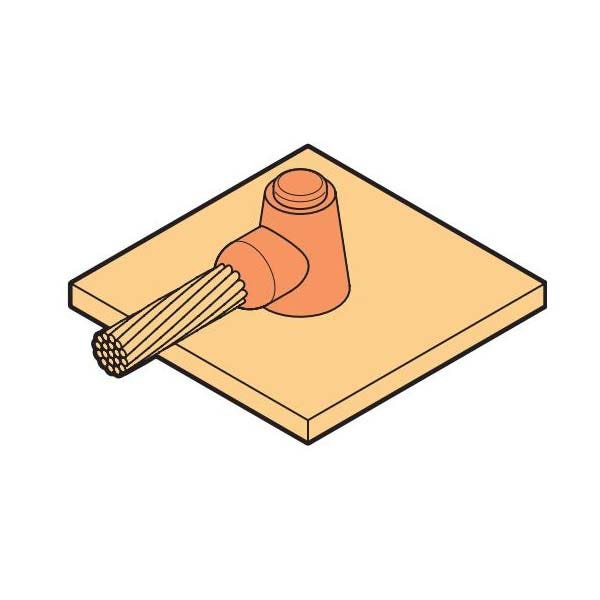 BAHRA EARTHING - Mould Connection, 25mm2 Cable to Steel Surface & Pipe