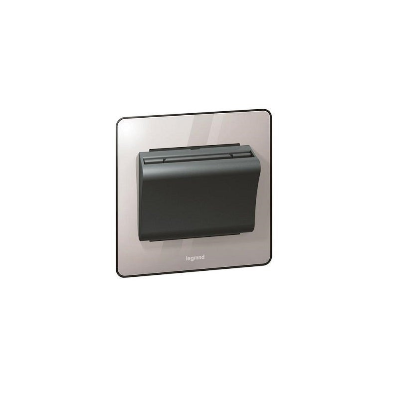 LEGRAND - Key Card Switch Synergy 230 V~, Sleek Design Brushed Stainless Steel