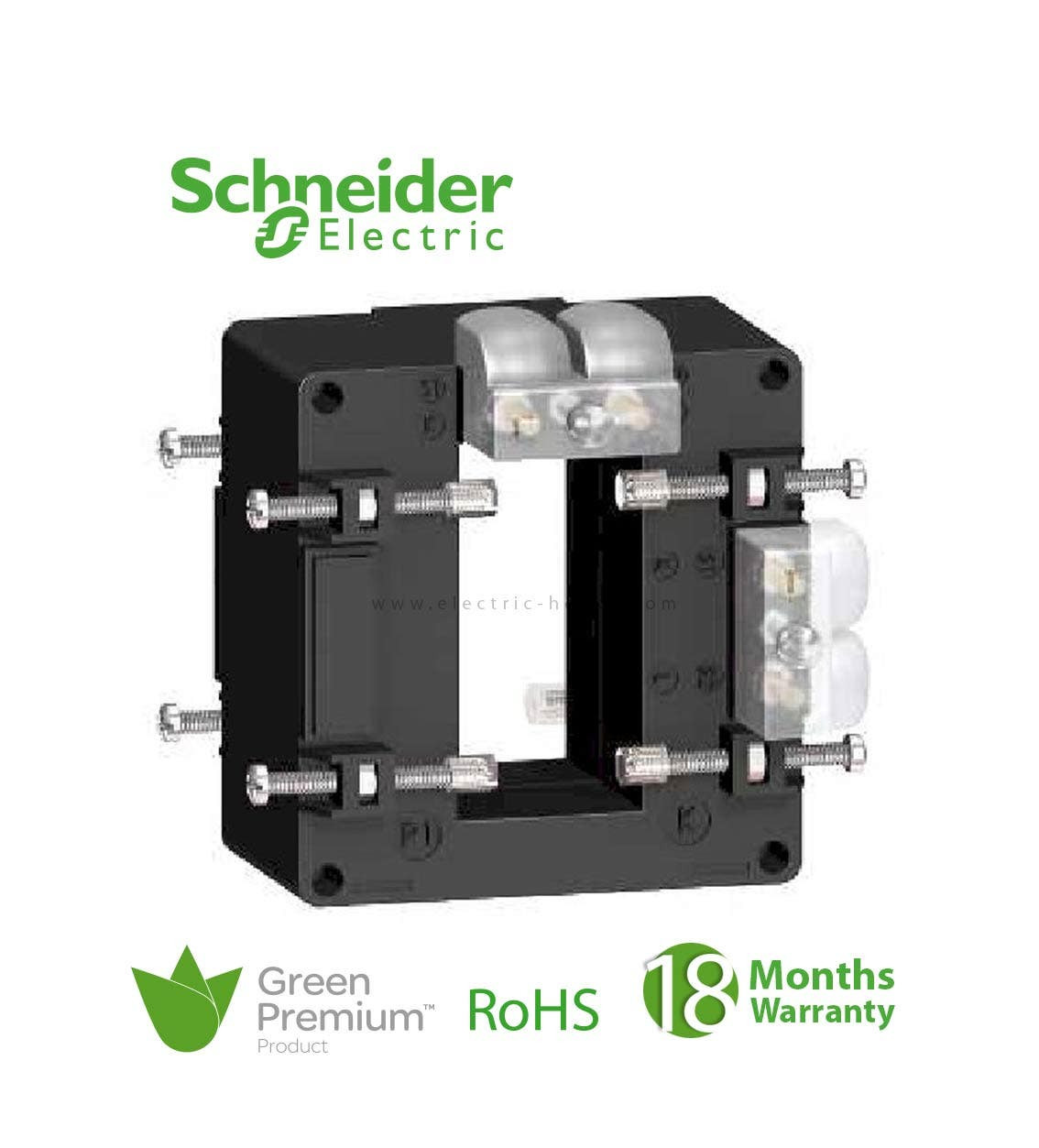 SCHNEIDER - Current Transformer Tropicalised 800 5 Double Output For Bars 32x65