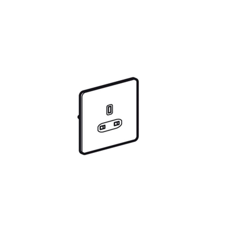 LEGRAND - British Standard Synergy -1 Gang UnSwitch -13 A -250 V