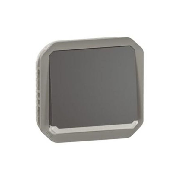 LEGRAND - Push-Button Plexo, IP55, N/O Contact + Locator, 10A, Mechanism, Anthracite