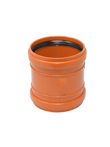 Drainage bushing, size 110 mm - rubber - orange from Nipro