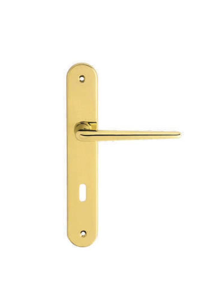 925 brass door handle