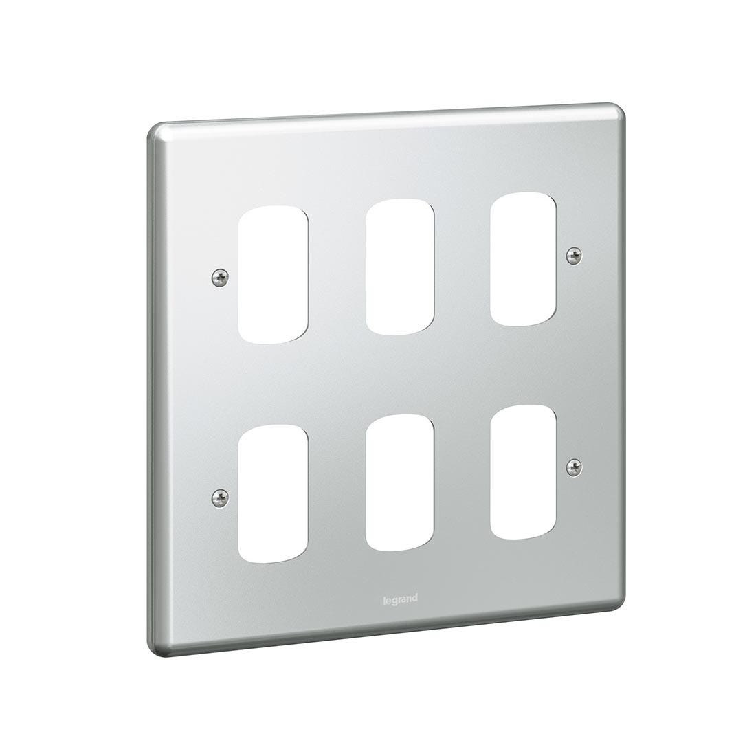 LEGRAND - Front Plate Synergy, for 6 Grid Modules 