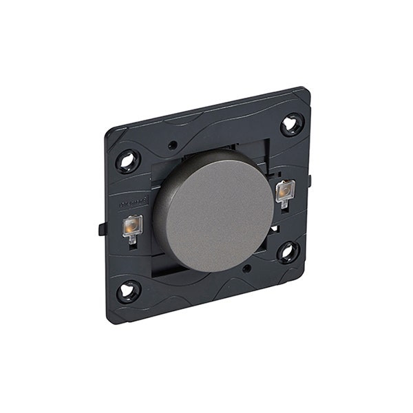 LEGRAND - 2-Way Switch Arteor, 1 Gang, 20A, Round, Magnesium