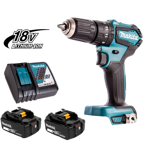 18V LXT - Lithium-Ion Cordless Percussion Driver Drill, 13mm