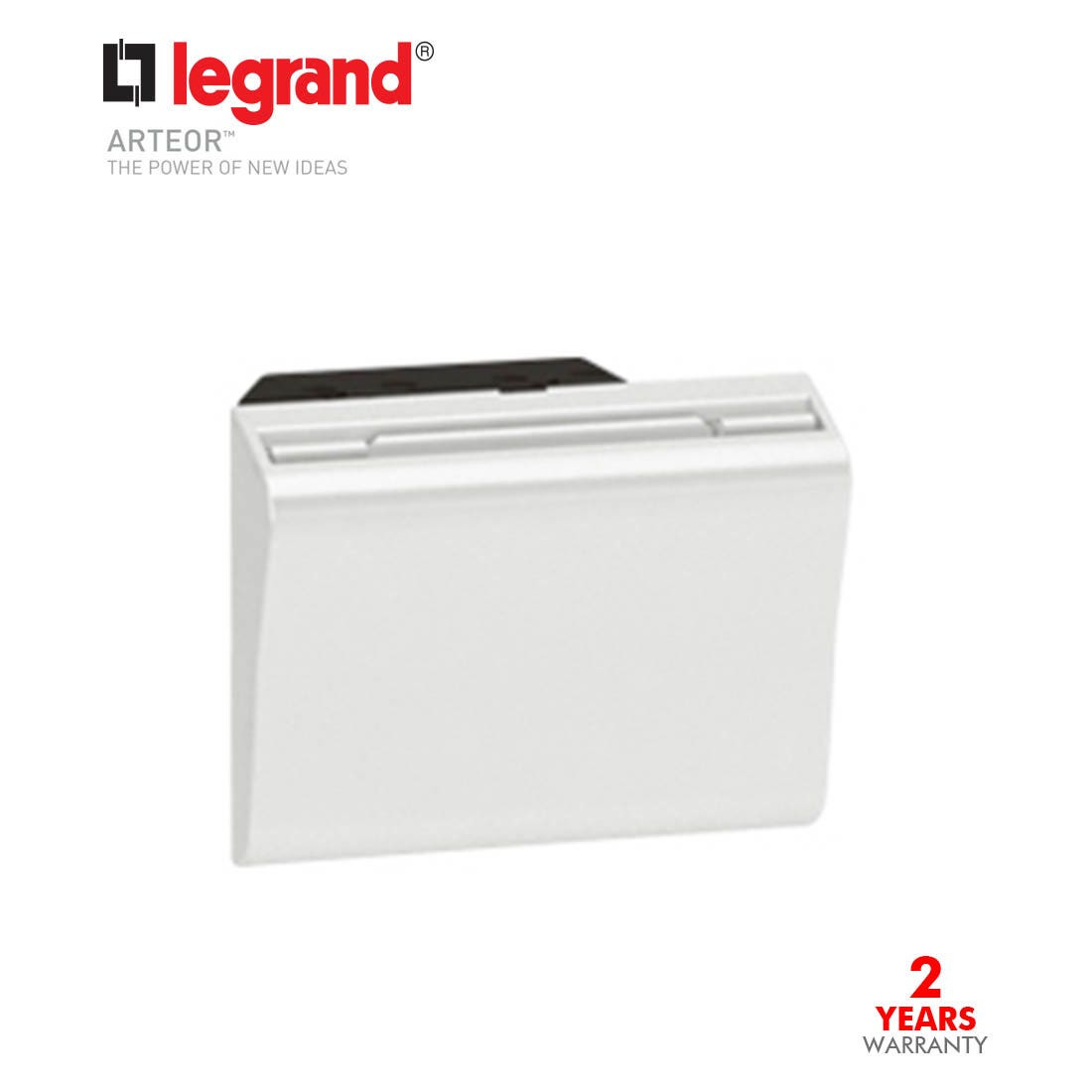 LEGRAND - Key Card Switch (Rfid) 2Mod, White Arteor
