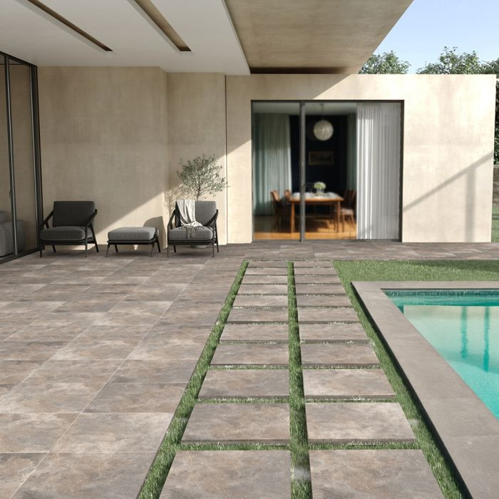 Floor / Front Porcelain Tile 60X60X2.0 cm