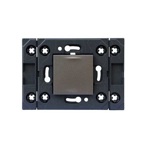 LEGRAND - Wireless Control Switch Arteor, 1 Gang, 2 Ways, ON/OFF, Magnesium