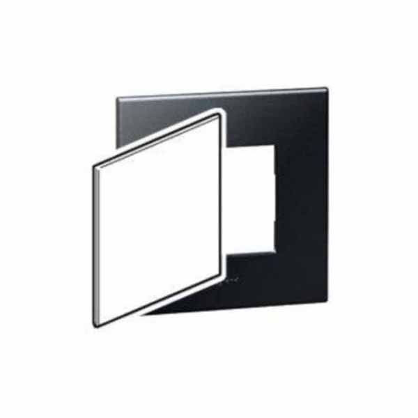 LEGRAND - Blanking Plate Arteor, US Standards, for 4"x4" Box, Graphite