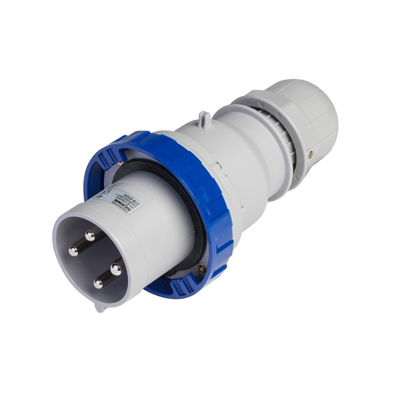 SCAME - Plug, 125A, 3P + N + E, 9h, 208-250V, 50Hz, 60Hz, Mantle Terminals