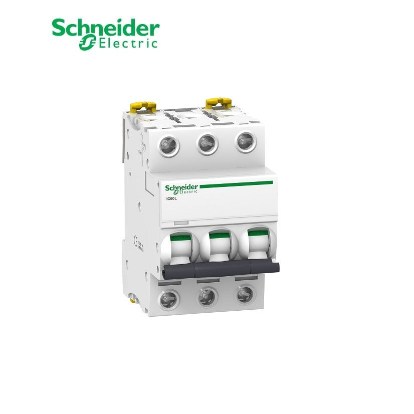 SCHNEIDER - MCB Breaker, Acti9 iC60L, 3P, 20A, C curve
