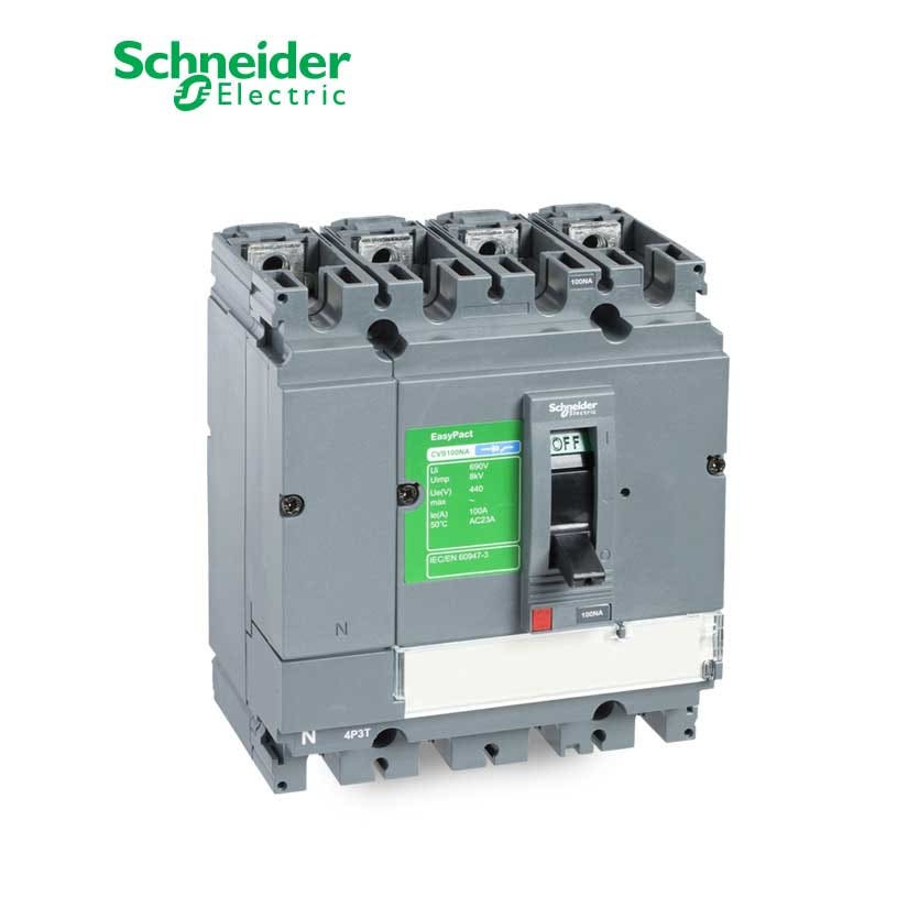 SCHNEIDER - Switch Disconnector, EasyPact CVS160NA, 4 Poles, 160A, AC22A, AC23A