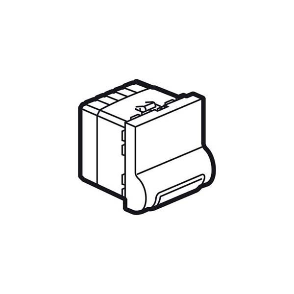 LEGRAND - Skirting Light Arteor with LED, 230V, 2 Modules, Magnesium