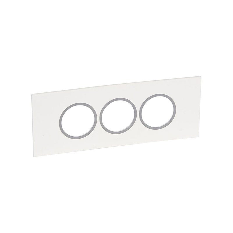 LEGRAND - Plate Arteor, BS, Round, 6 Modules, White