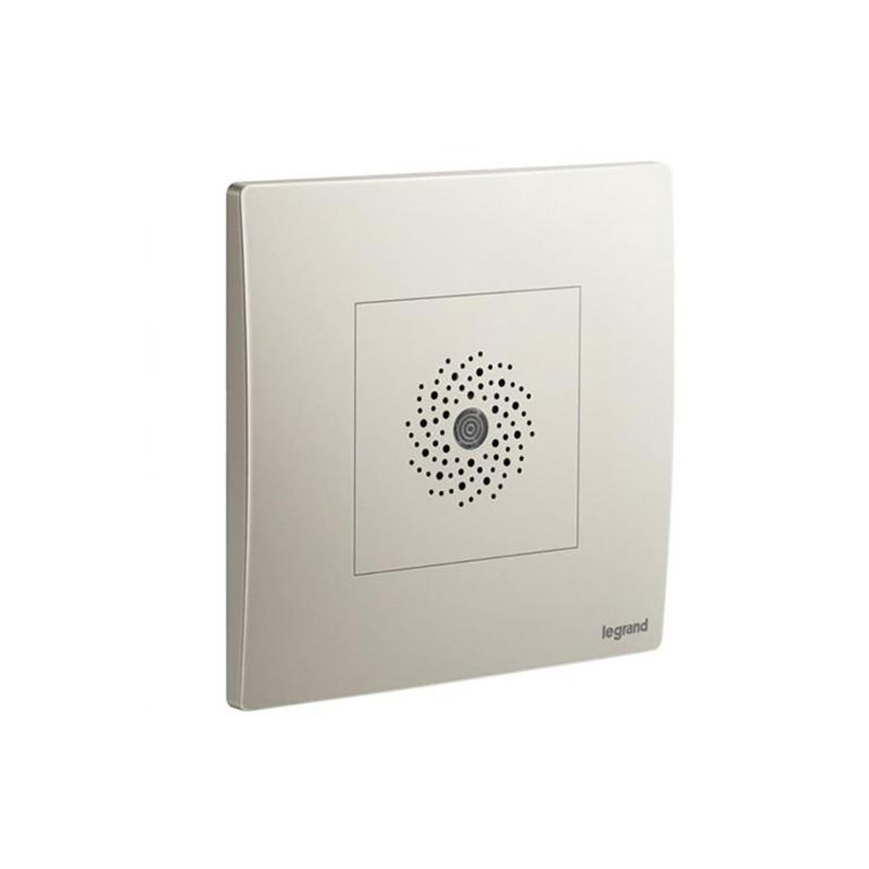LEGRAND - Sound Light Detector Mallia Senses, without Neutral, 1 Gang, 200W, Champagne