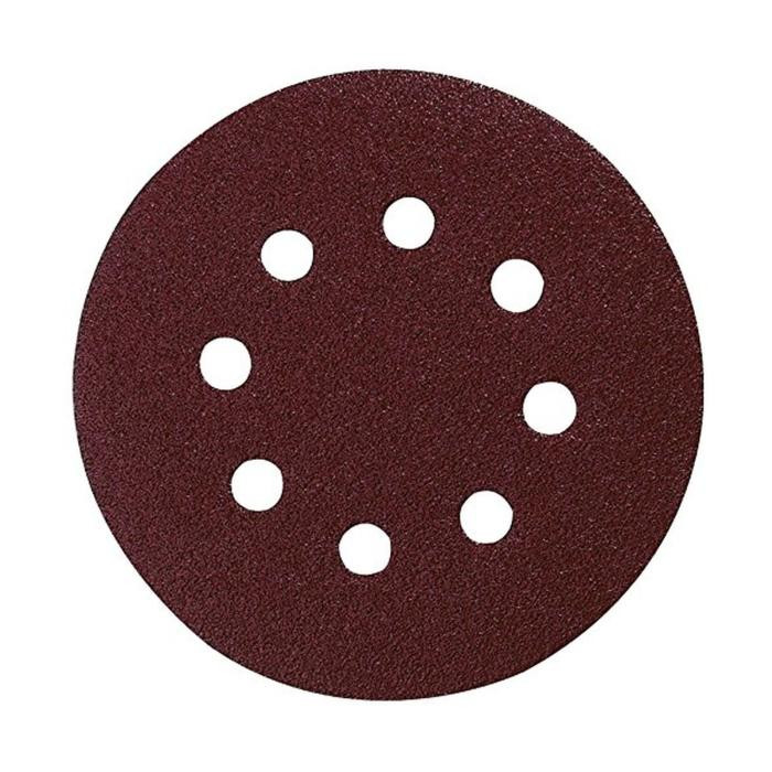 Abrasive Paper 125mm (Grit 60), For BO5010, BO5021, BO5030, BO5041, 10 discs