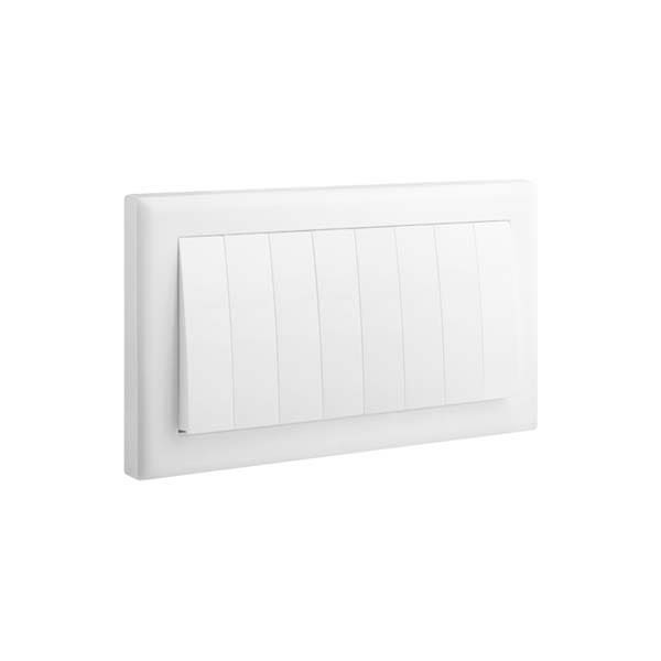 LEGRAND - Single Pole Switch Eloe, 2x4 Gang, 1 Way, 16AX, 250V, White
