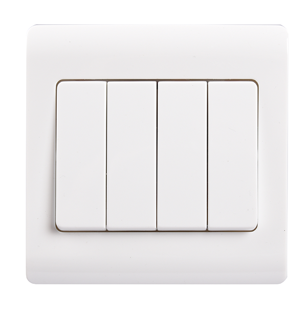 Hyundai B5214 White 4-Button Key