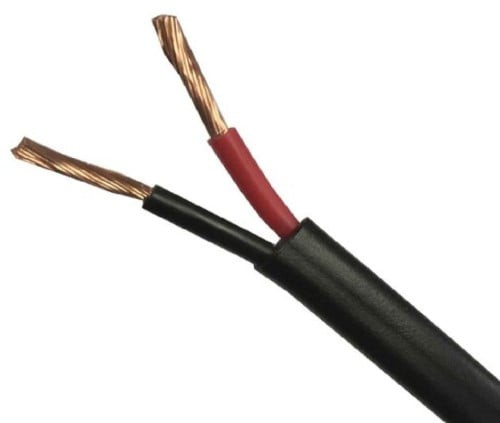 MESC-Low voltage cable- Double Core-6mm²-600/1000V- CU/PVC/XLPE- Black