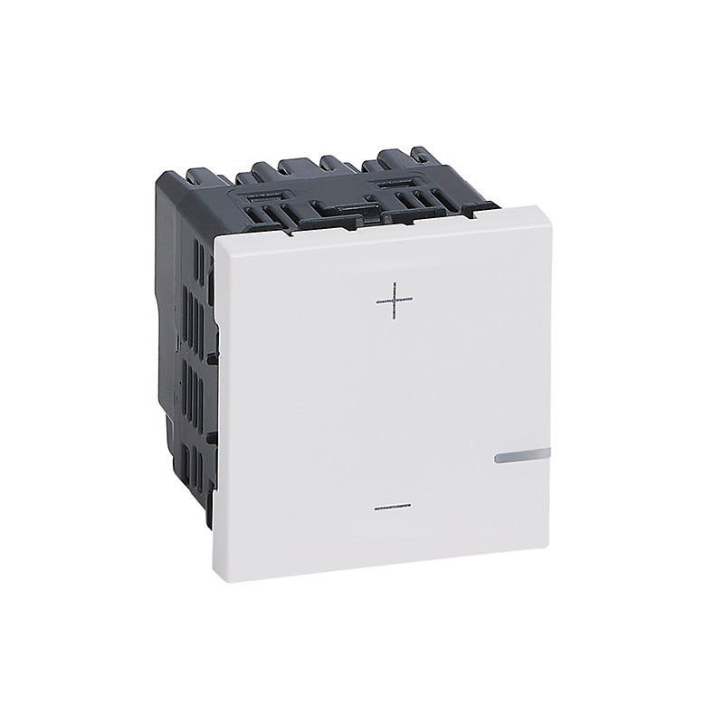 LEGRAND - Universal Dimmer Mosaic, without Neutral, 2 Wires, 125W, White
