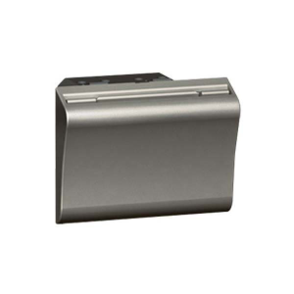 LEGRAND - Key Card Switch Arteor with Time Delay, 12-24V, 2 Modules, Magnesium