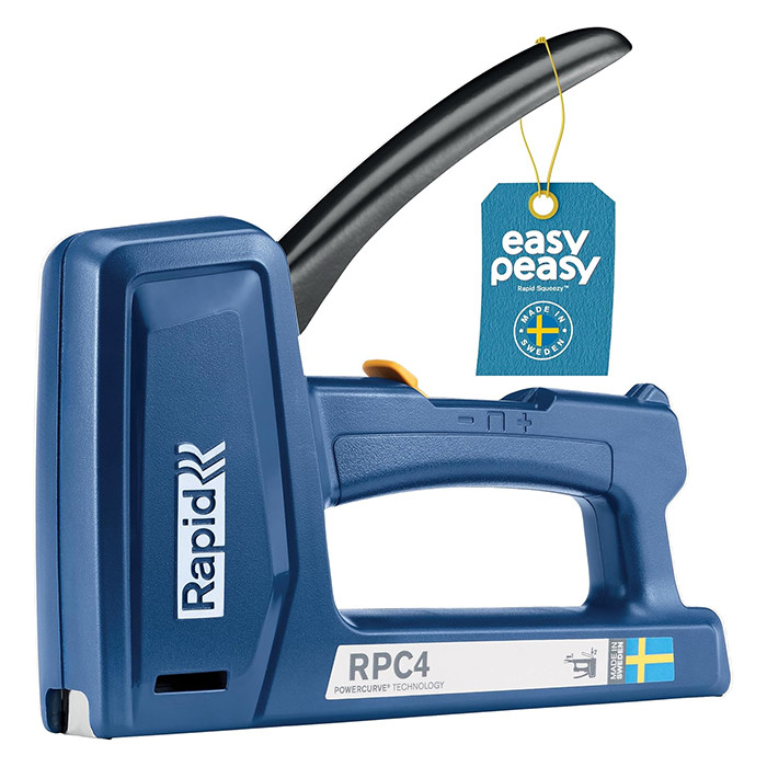 4 in 1 Heavy Duty Staple Gun For Wood, Staple Height (6-16mm),  Made in Sweden