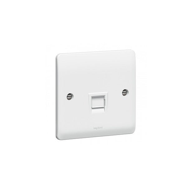 LEGRAND - Data Socket Synergy, RJ 45 Cat.6, Single, White