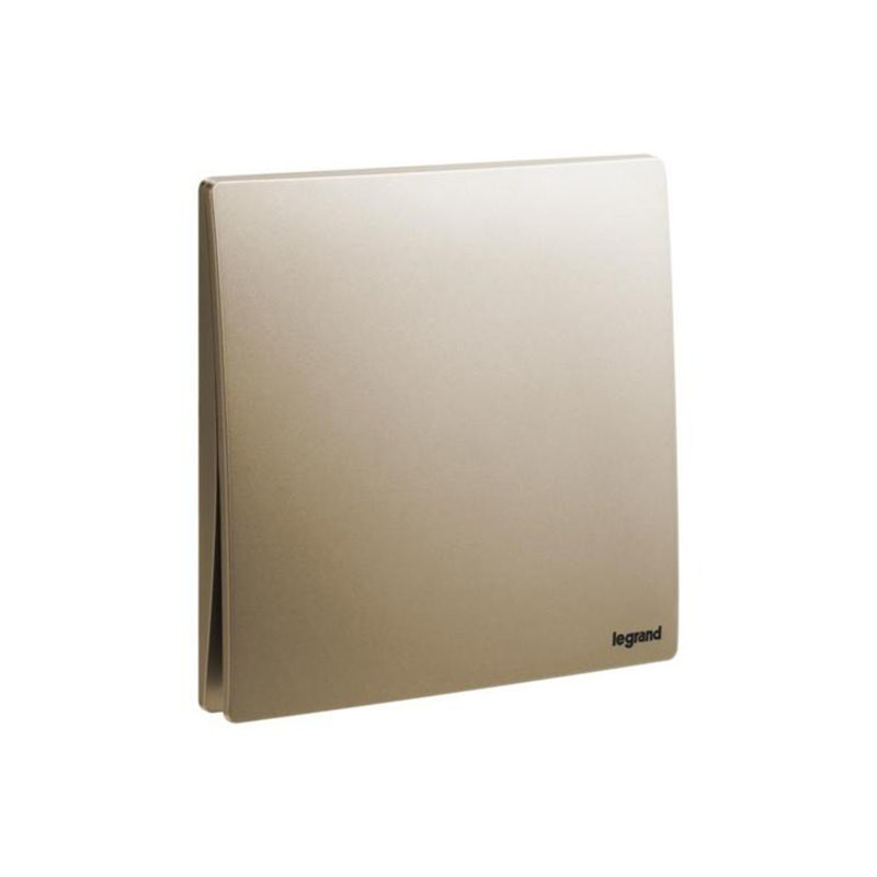 LEGRAND - Double Pole Switch Mallia Senses, 1 Gang, 1 Way, 20AX, 250V, Dark Bronze