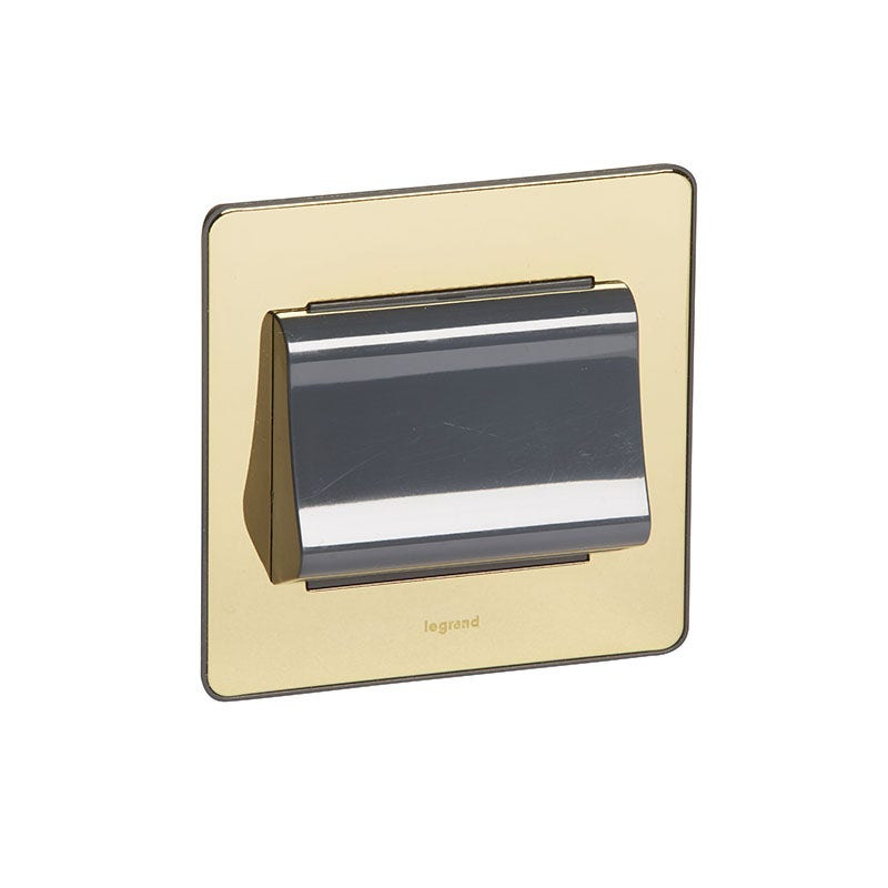 LEGRAND - Key Card Switch Synergy Sleek, 230V, Glossy Gold